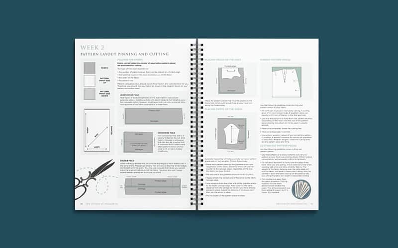 the studio at number 30 sewing workbook patterns design layout