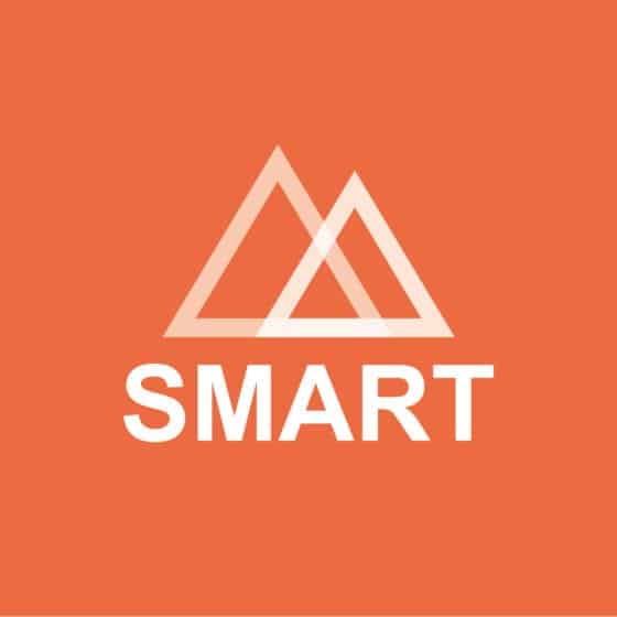 smart event services logo branding design