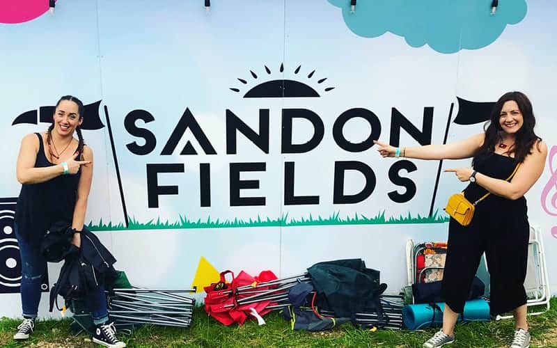 sandon fields event festival logo