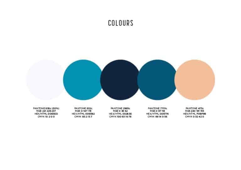 soulwork live your why colours branding guidelines