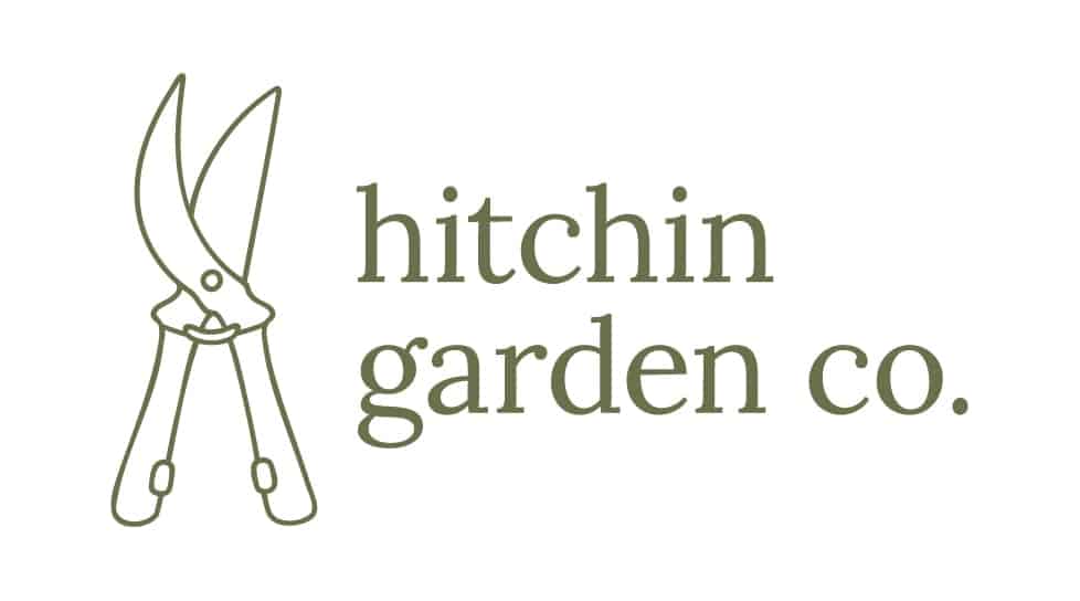 hitchin garden co logo branding creative green