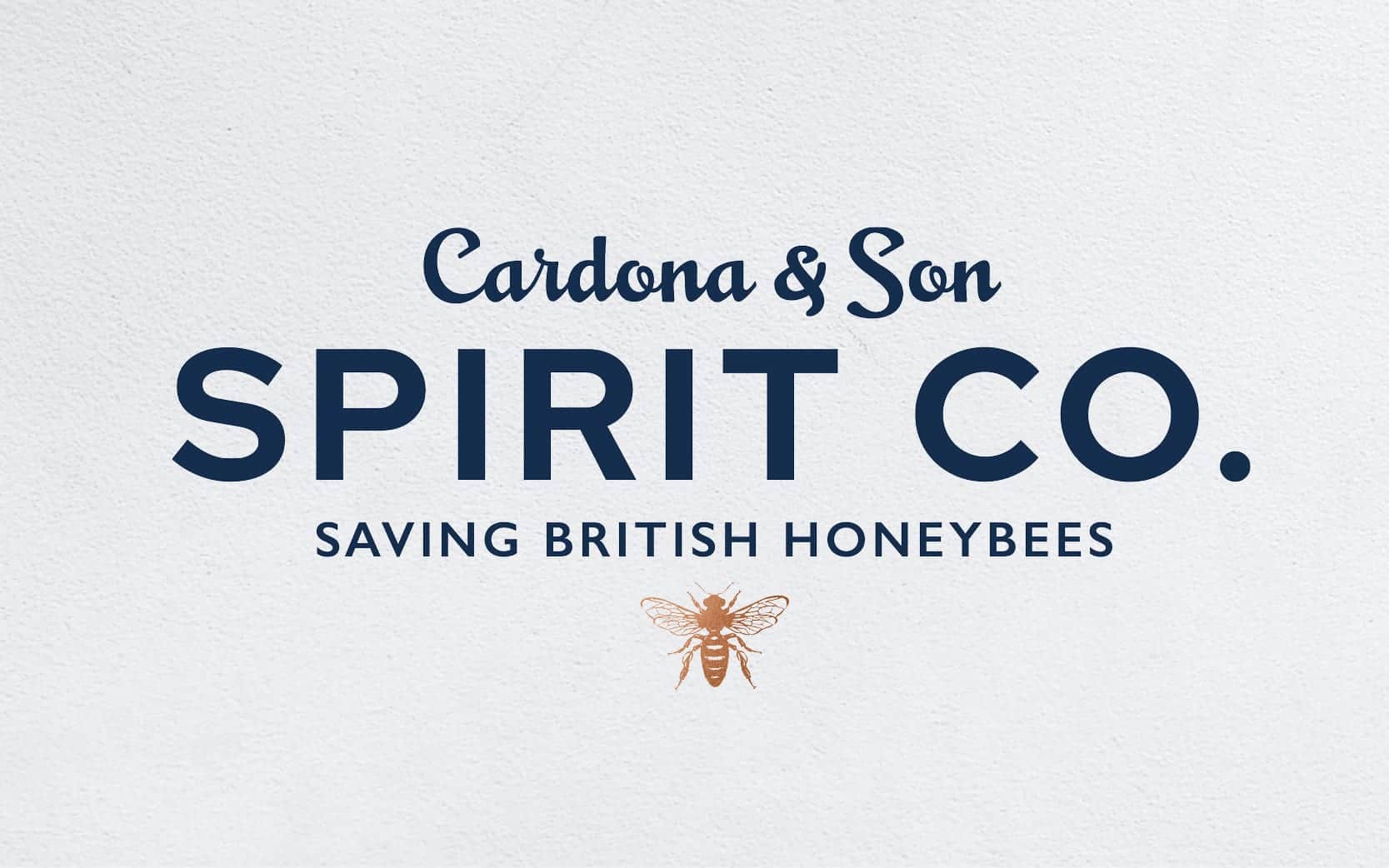 Cardona & Son Spirit Co. logo branding styling identity hitchin