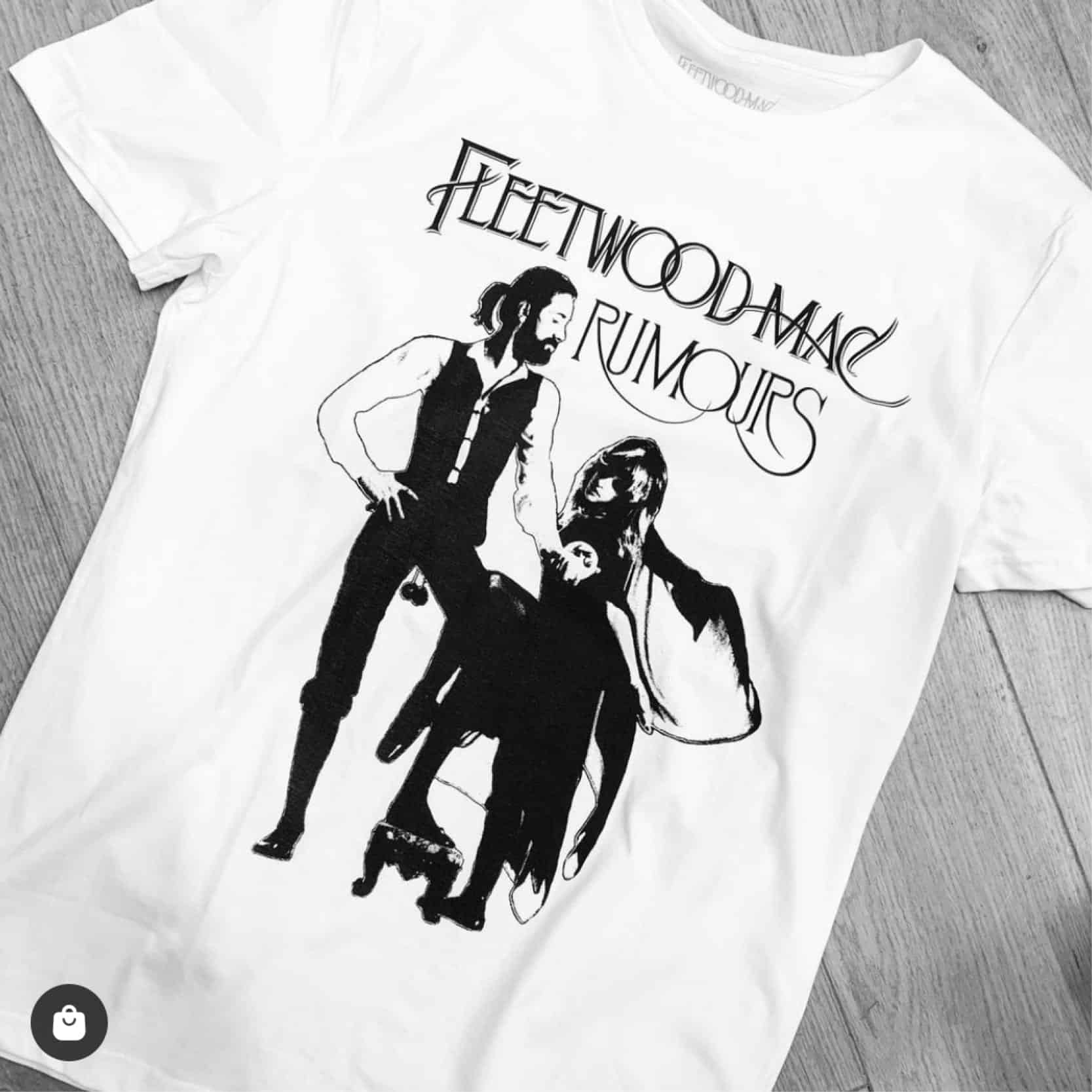 riot lounge hitchin shop local independent fleetwood mac tee